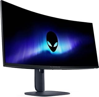 Monitor Gamer Alienware 34" WQHD (3440 x 1440) – 180Hz – Curvo Ultrawide 0,5ms com AMD FreeSync Premium – AW3425DWM