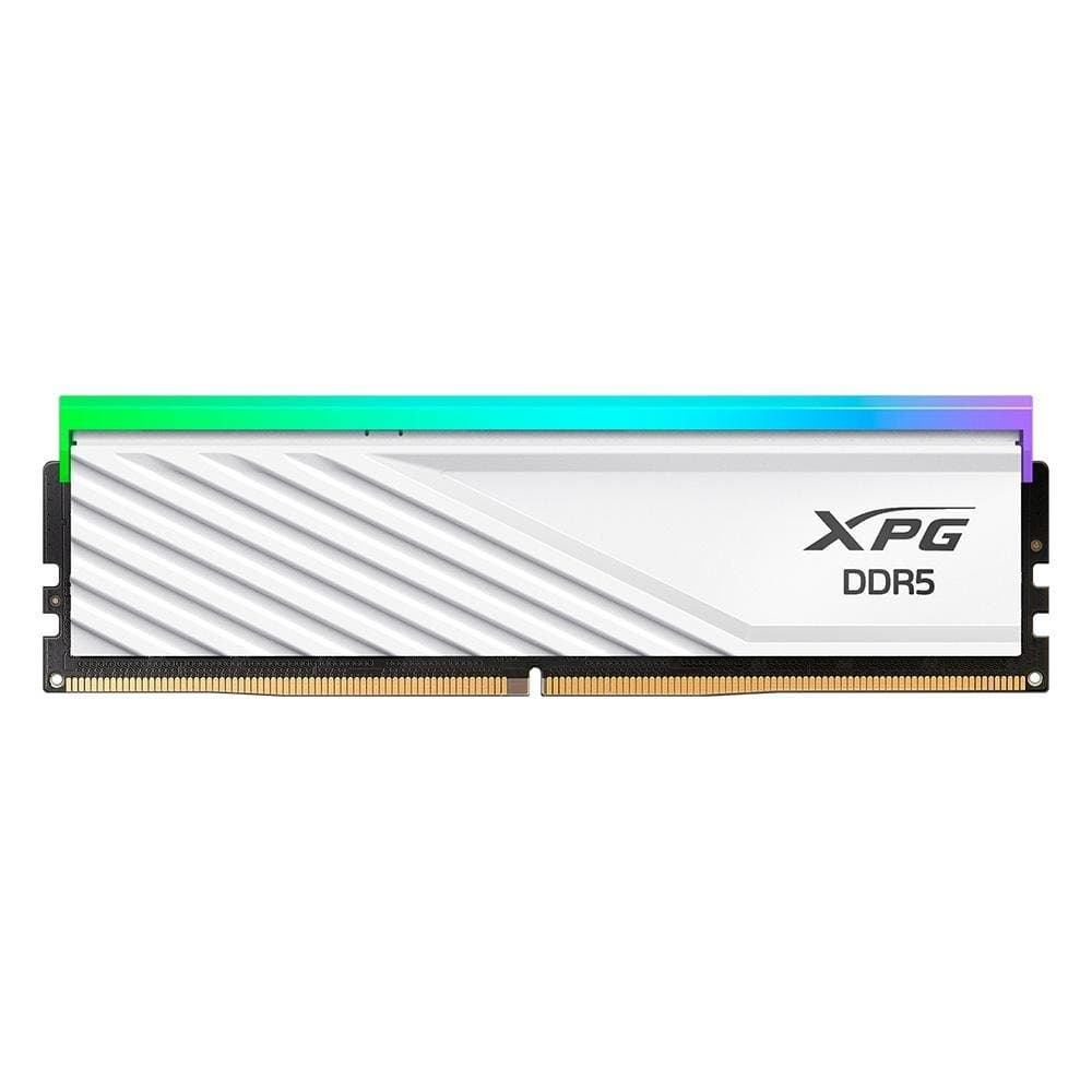 Memória RAM XPG Lancer Blade, 16GB, RGB, DDR5, 6000MHz, Single Tray, CL48, Branco - AX5U6000C4816G-SLABRWH