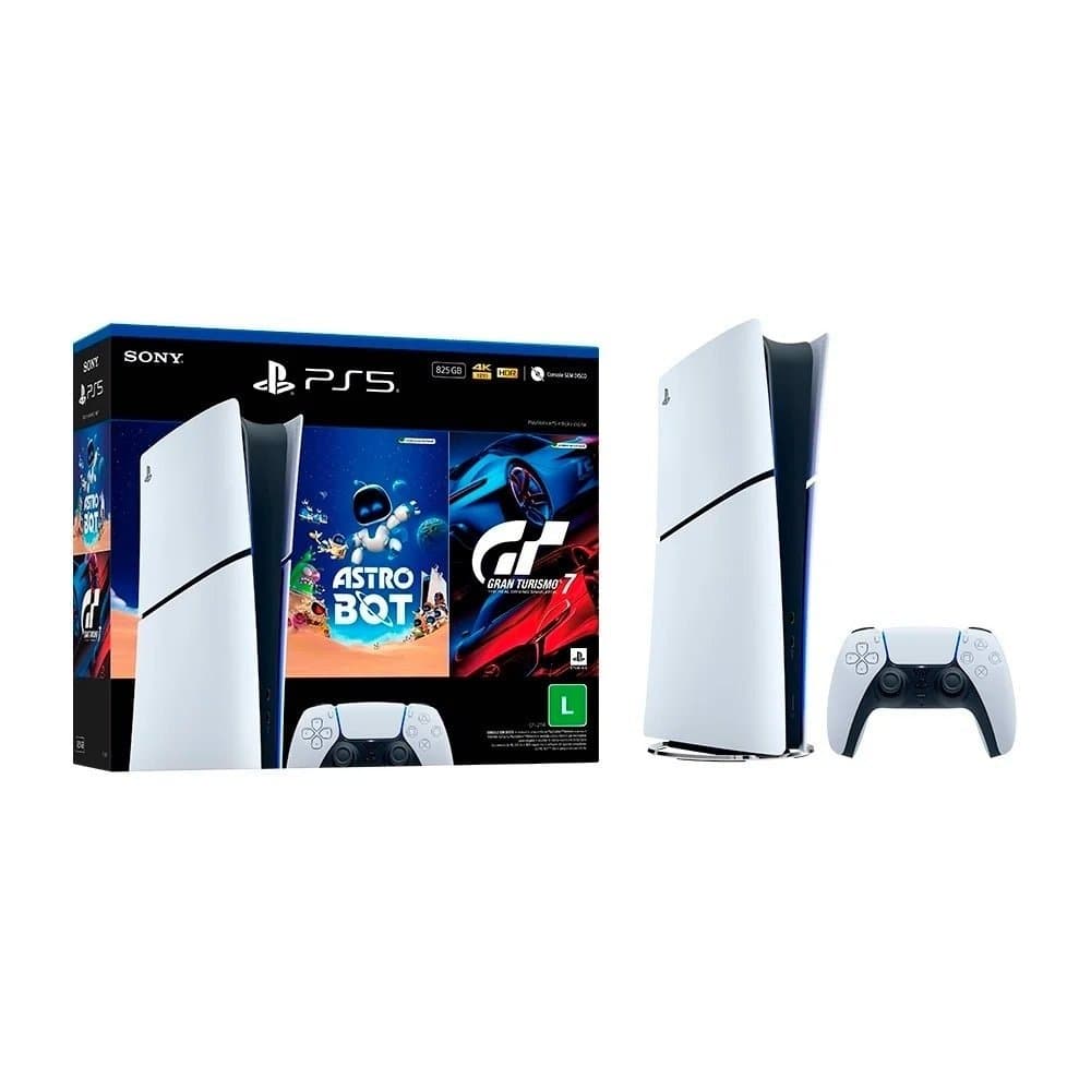 Console PlayStation 5 com SSD 825GB e Controle DualSense